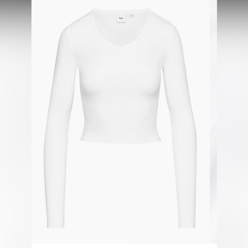 TNA chill jonah long sleeve aritzia top L
